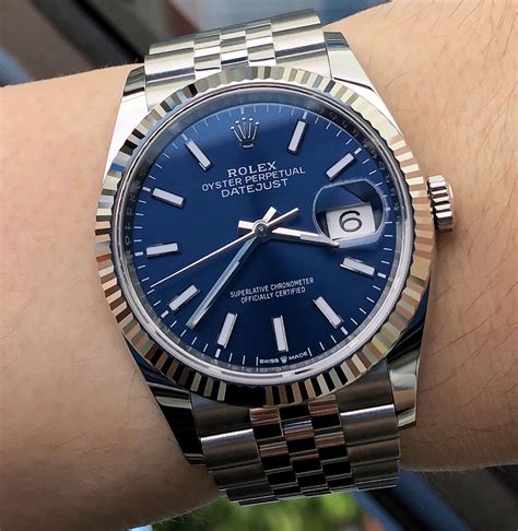 rolex op blue 36|rolex oyster perpetual datejust 36mm.